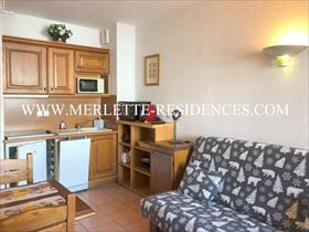 Appartement - ORCIERES - T2 + 2 casiers à skis + 1 place de parking EXT !