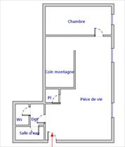 Appartment/Flat - LANSLEBOURG - APPARTEMENT 4/6 PERSONNES - 43.01 M²