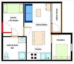 Appartement - TERMIGNON - APPARTEMENT 6 PERSONNES 31.32 M²