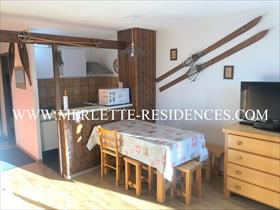 Appartment/Flat - ORCIERES - Studio Cabine bien agencé et ensoleillé ! 