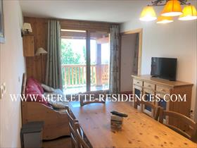 Appartement - ORCIERES - T2 cabine 4/6pers + PARKING COUVERT !